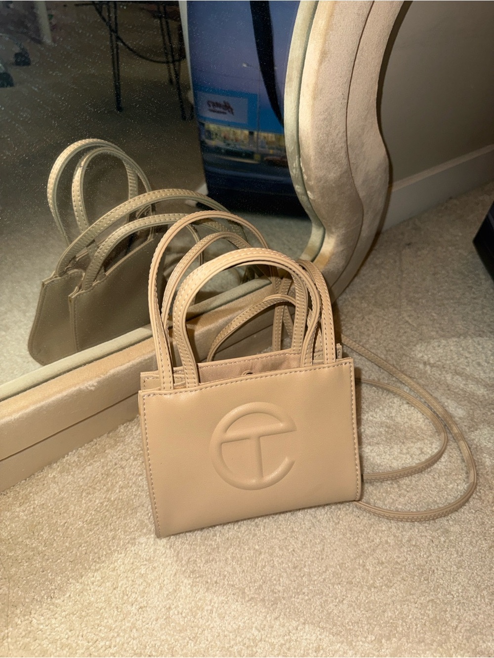 Telfar Small Shopping Bag - Tan